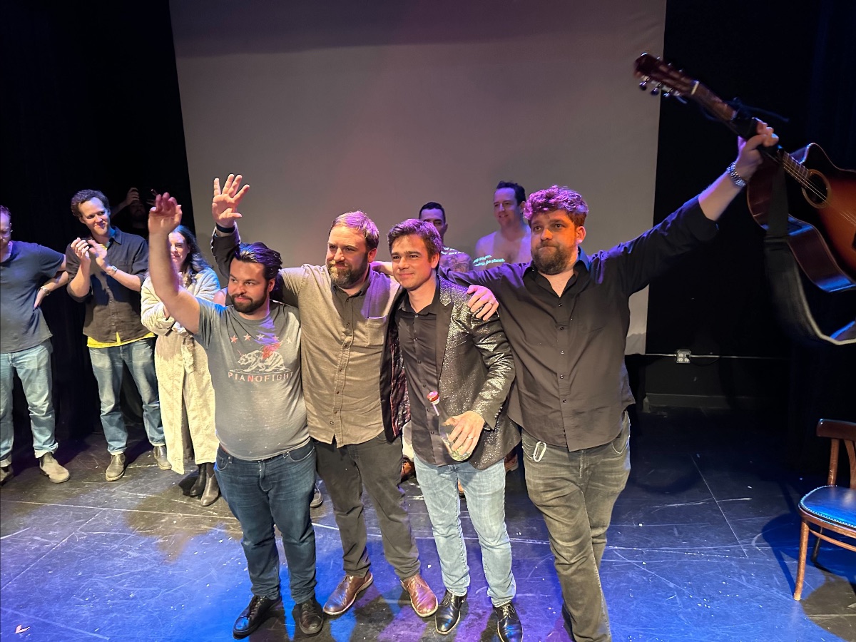 The final curtain call on the PianoFight main stage